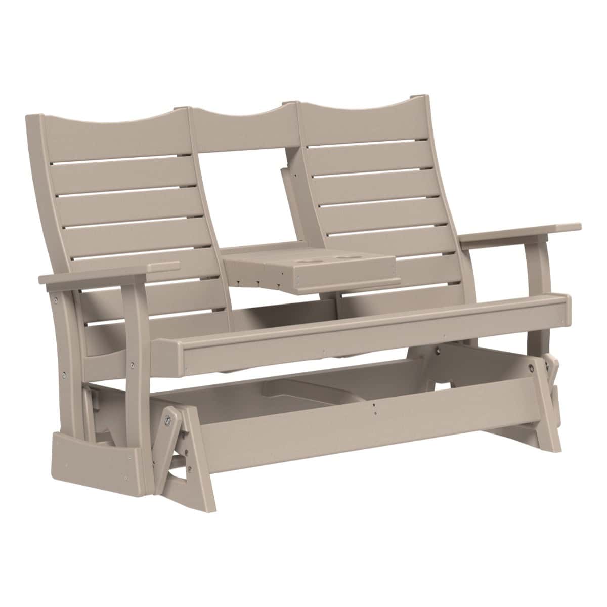Contour Glider Porch Swing 5ft / Weatherwood