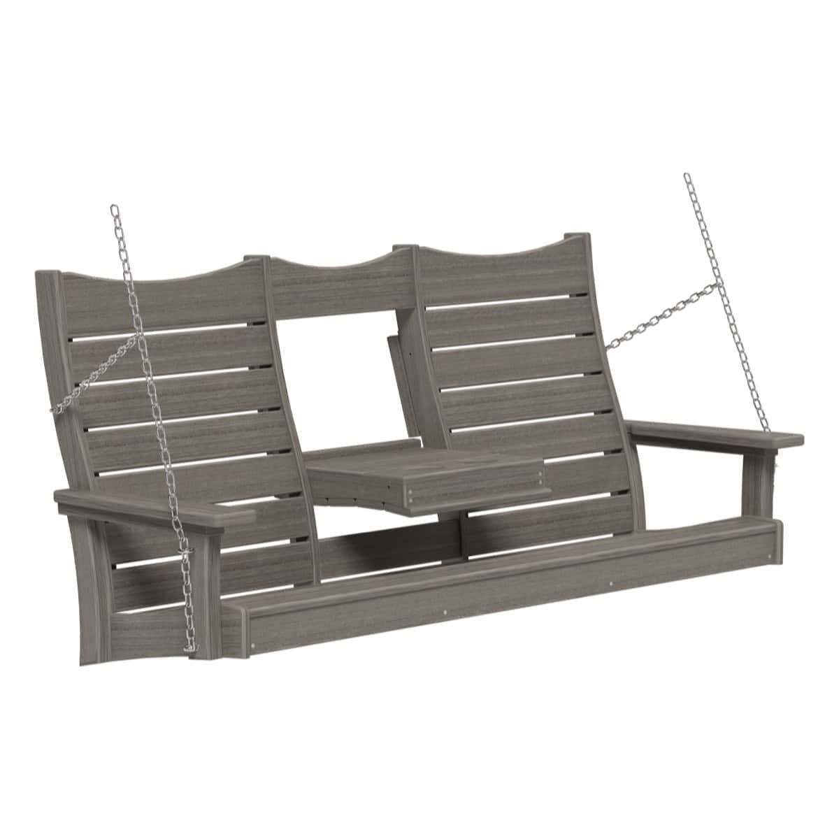 Contour Swing Porch Swing 5ft / Coastal Gray