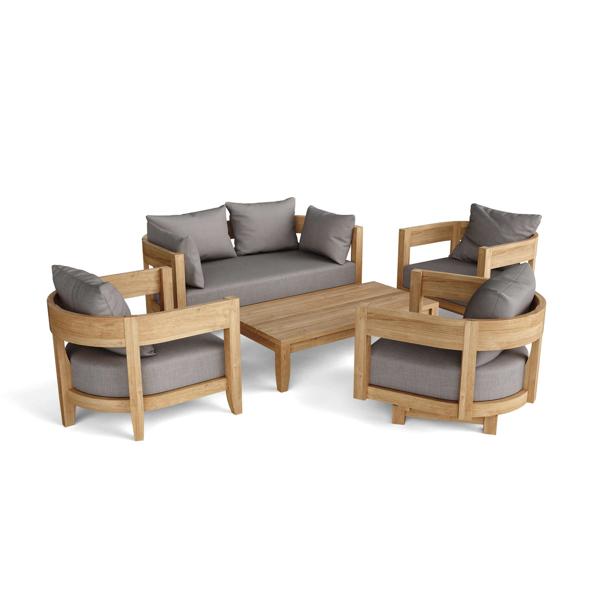 Coronado 5 Pieces Deep Seating Set Susan