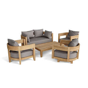 Coronado 5 Pieces Deep Seating Set Susan
