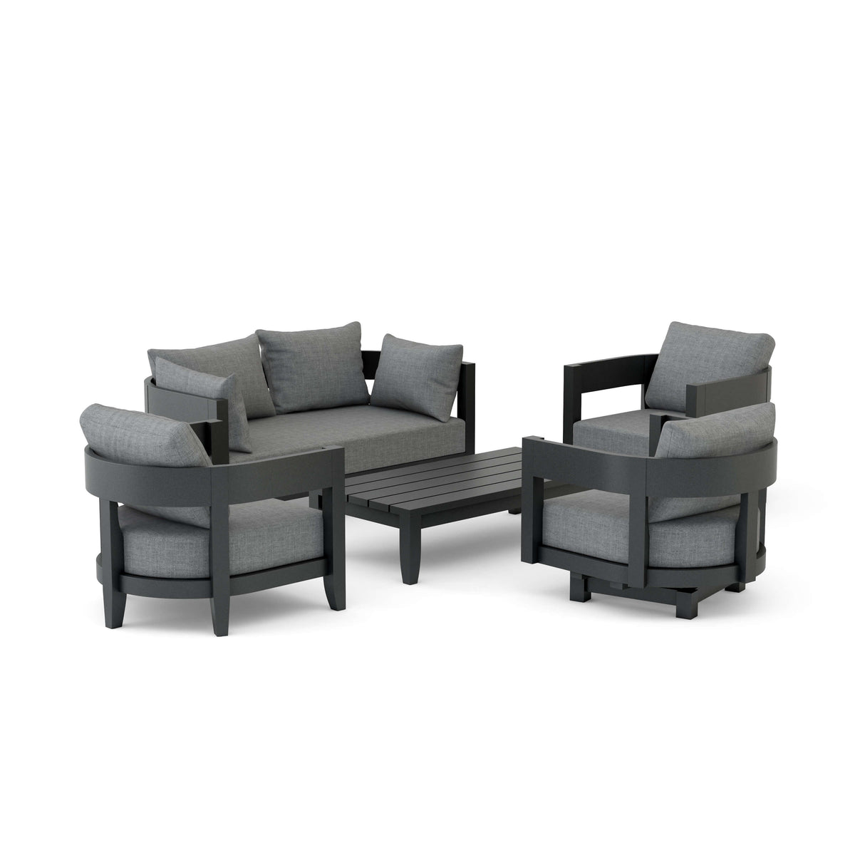Coronado 5 Pieces Deep Seating Set Susan
