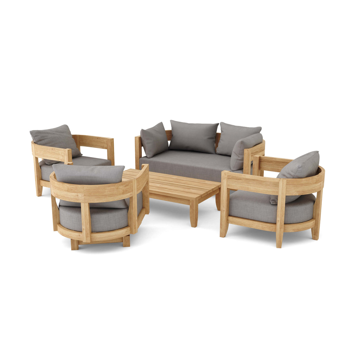 Coronado 5 Pieces Deep Seating Set Susan
