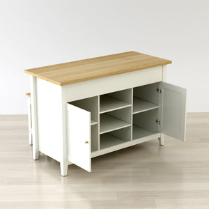 Delphi 53" Kitchen Island Cabinet Susan