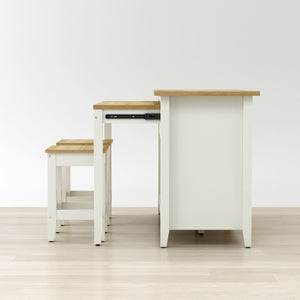 Delphi 53" Kitchen Island Cabinet Susan