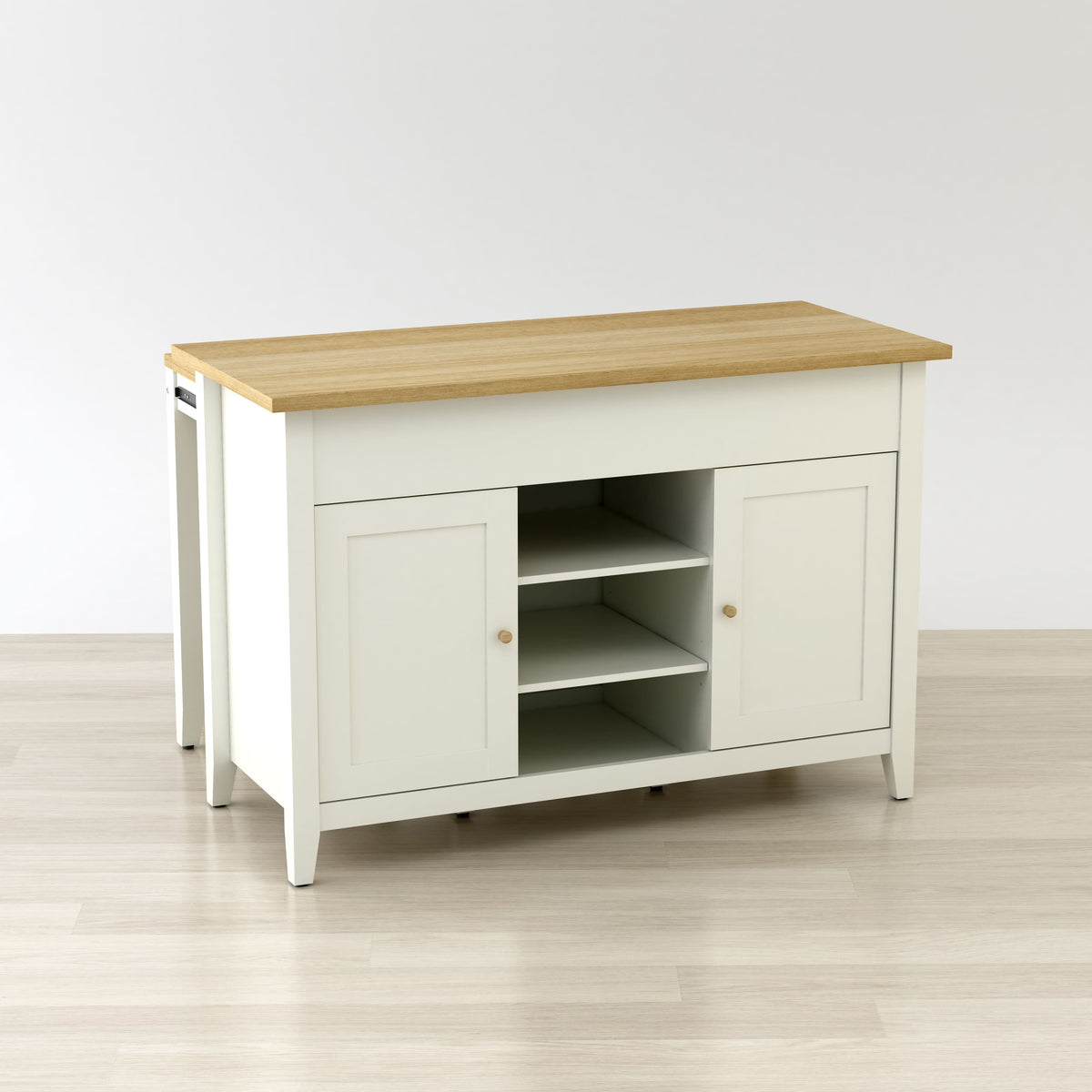 Delphi 53" Kitchen Island Cabinet Susan