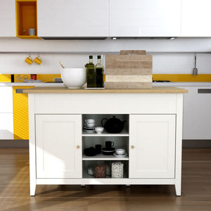 Delphi 53" Kitchen Island Cabinet Susan