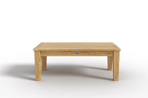 Eliane Rectangular Teak Outdoor Coffee Table Outdoor Table