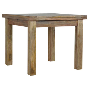 Extendable Butterfly Dining Table Bench
