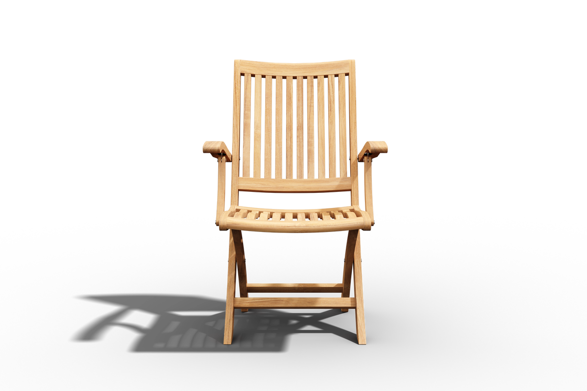 Felice Teak Outdoor Dining Folding Armchair Outdoor Table