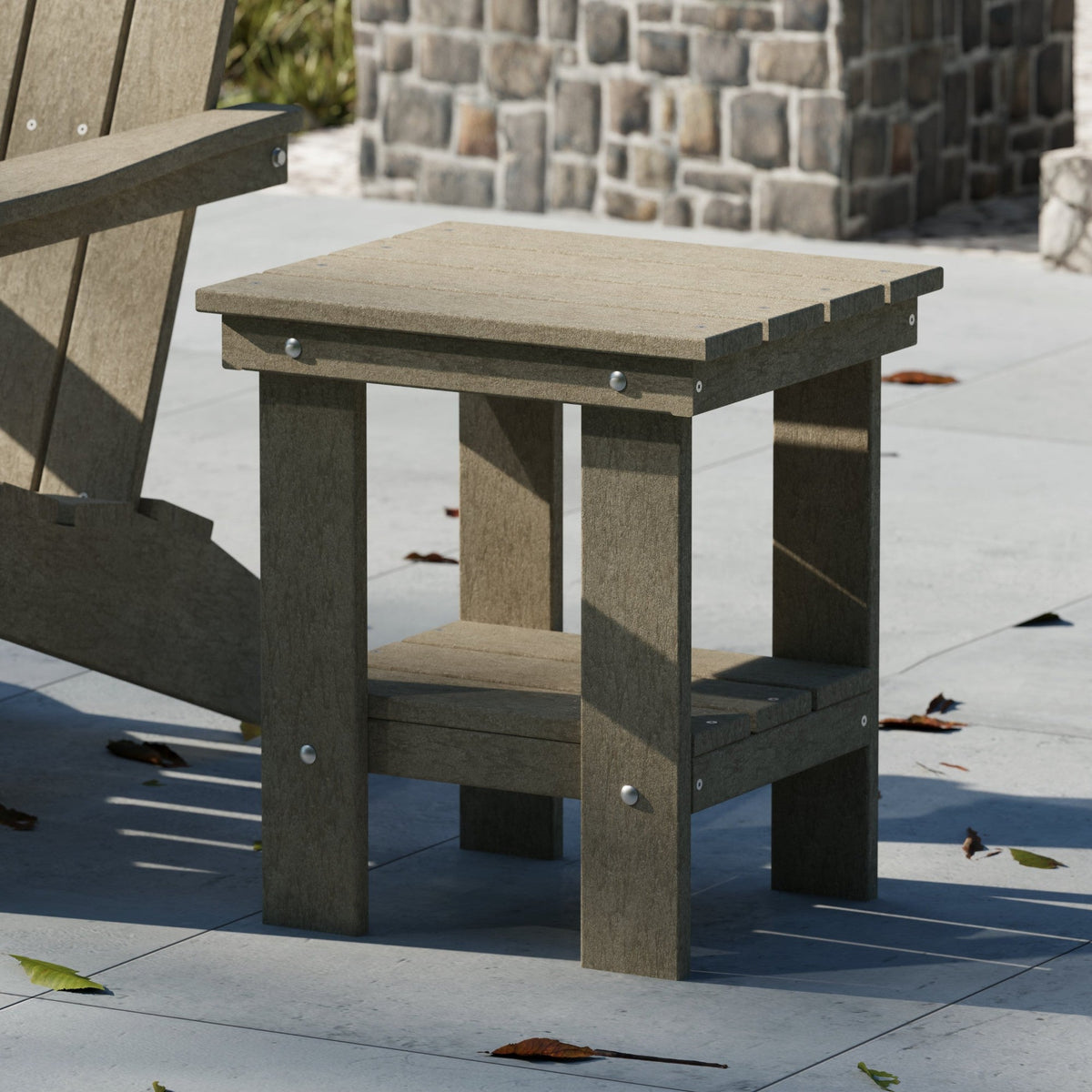 Freedom Modern Adirondack Chair &amp; Freedom Side Table outdoor furniture