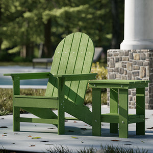 Freedom Modern Adirondack Chair & Freedom Side Table outdoor furniture