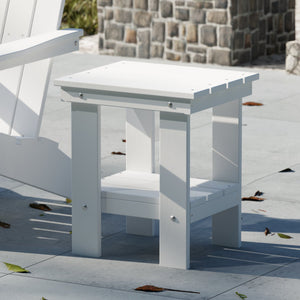 Freedom Modern Adirondack Chair & Freedom Side Table outdoor furniture