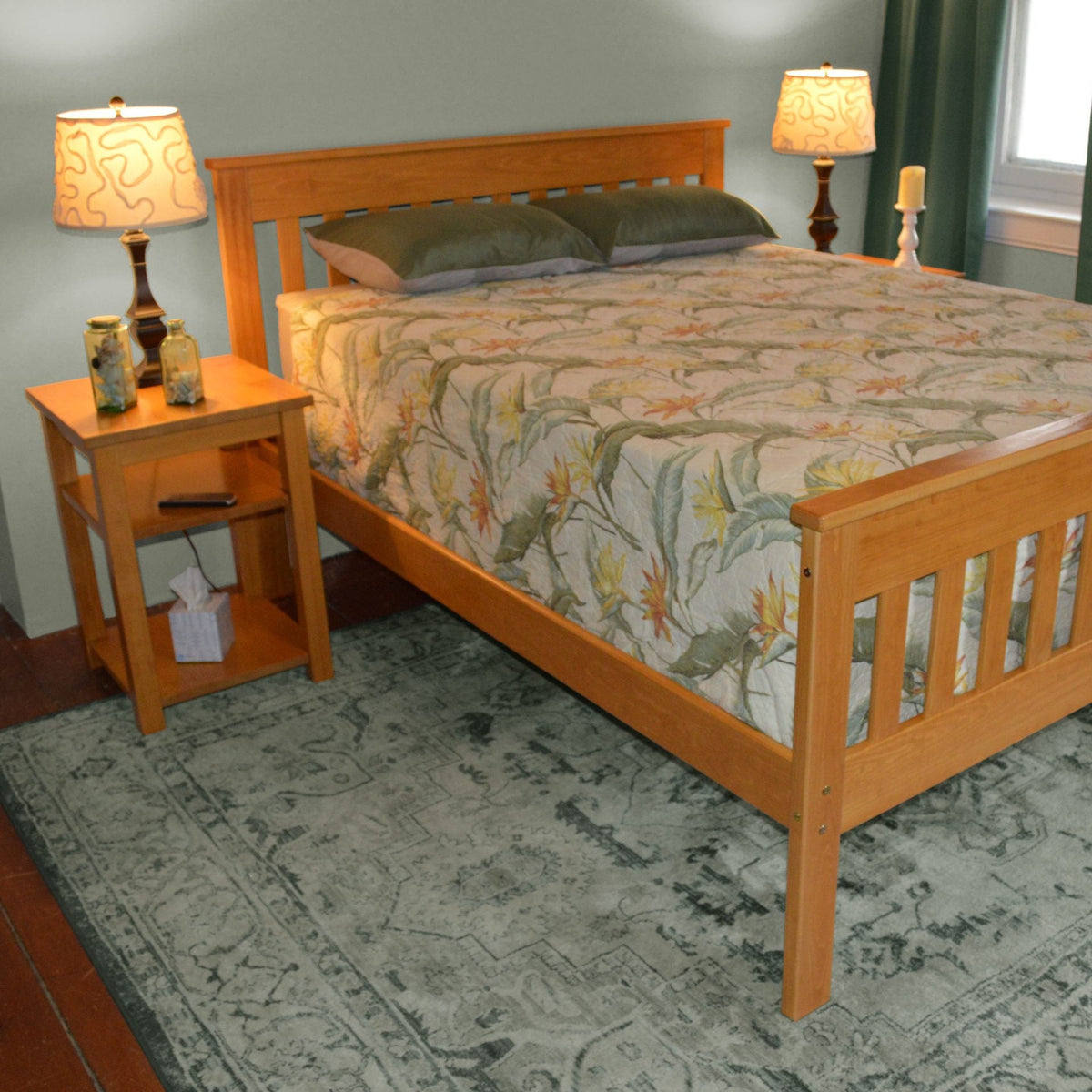 Harmony Bed - Twin, TwinXL, Full and Queez Size - The Charming Bench Company