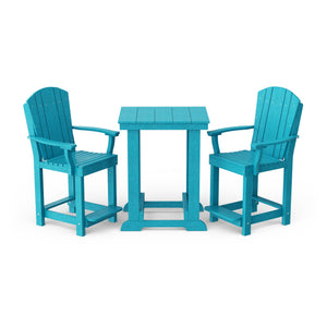 Heritage 3-Piece Patio Counter Set Patio Set
