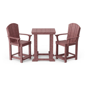 Heritage 3-Piece Patio Counter Set Patio Set