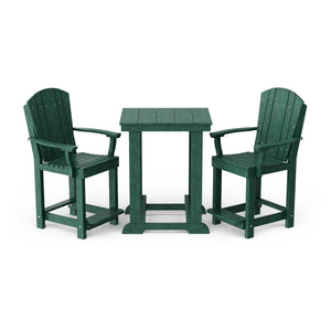 Heritage 3-Piece Patio Counter Set Patio Set