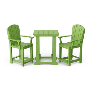 Heritage 3-Piece Patio Counter Set Patio Set
