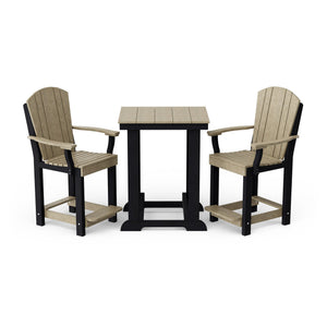 Heritage 3-Piece Patio Counter Set Patio Set