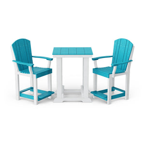 Heritage 3-Piece Patio Counter Set Patio Set