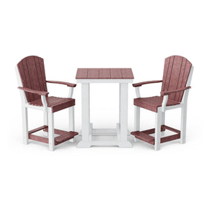 Heritage 3-Piece Patio Counter Set Patio Set