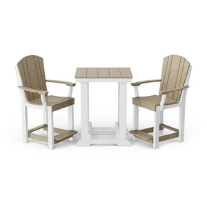 Heritage 3-Piece Patio Counter Set Patio Set