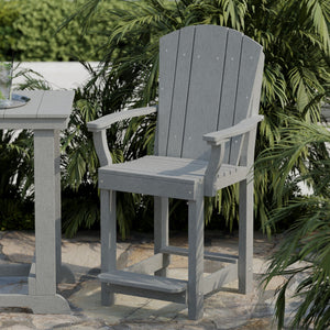 Heritage 3-Piece Patio Counter Set Patio Set
