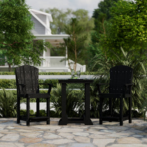 Heritage 3-Piece Patio Counter Set Patio Set