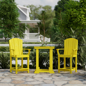 Heritage 3-Piece Patio Counter Set Patio Set