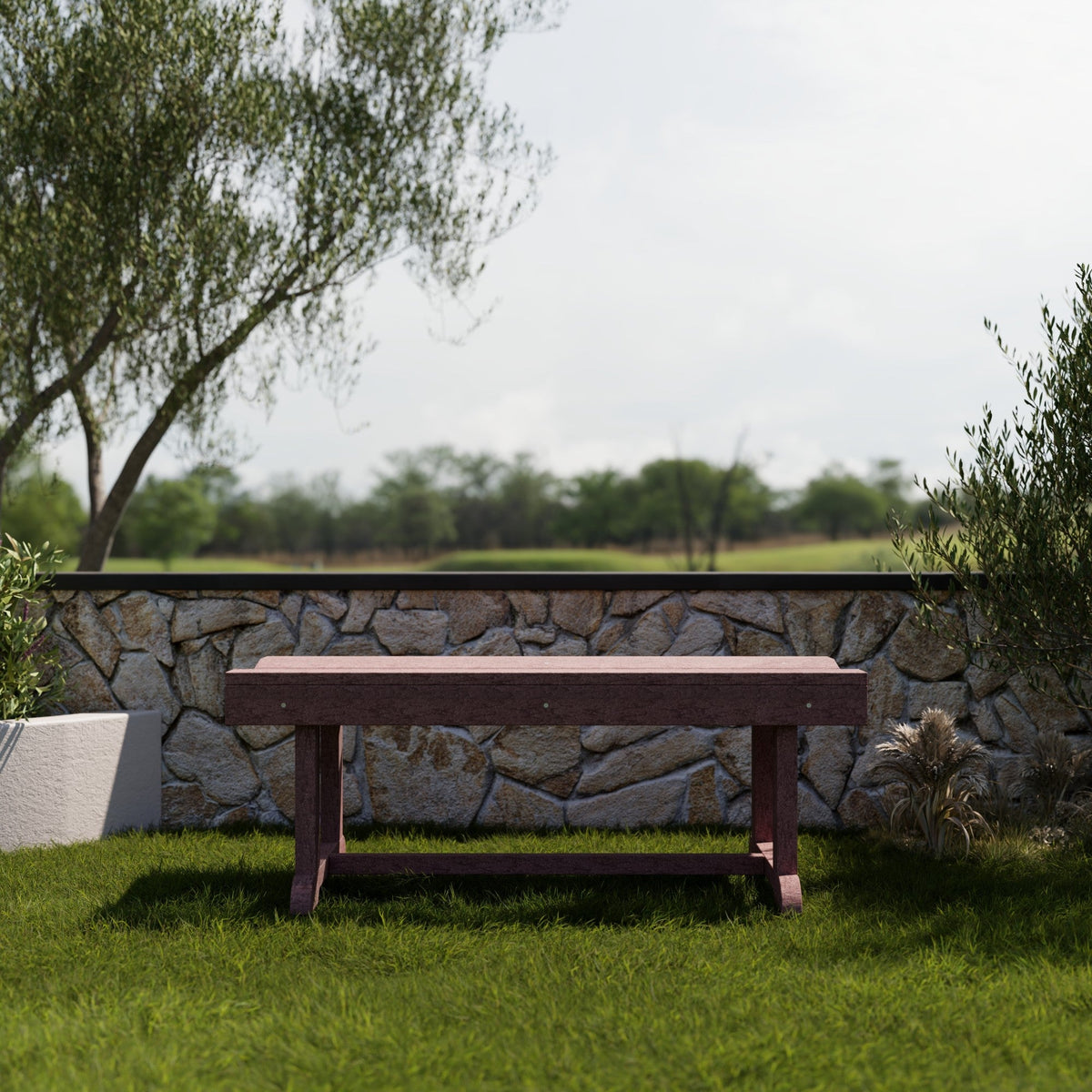 Heritage 42" and 68" Patio Benches Outdoor Bench