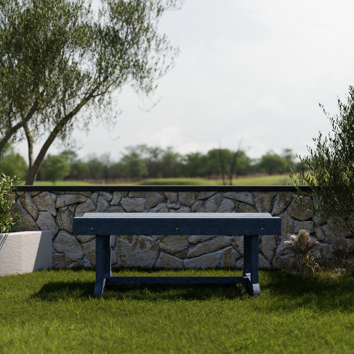 Heritage 42" and 68" Patio Benches Outdoor Bench