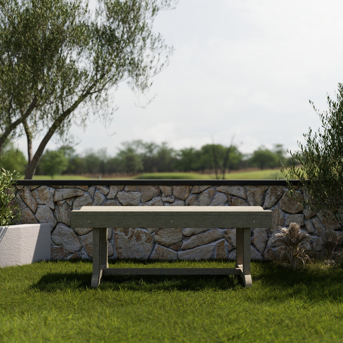Heritage 42" and 68" Patio Benches Outdoor Bench
