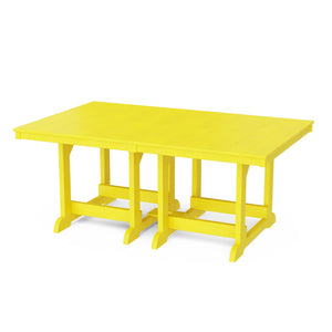 Heritage 44"x72" Dining Table Outdoor Table