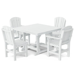 Heritage 5-Piece 44"x44" Dining Set Dining Set