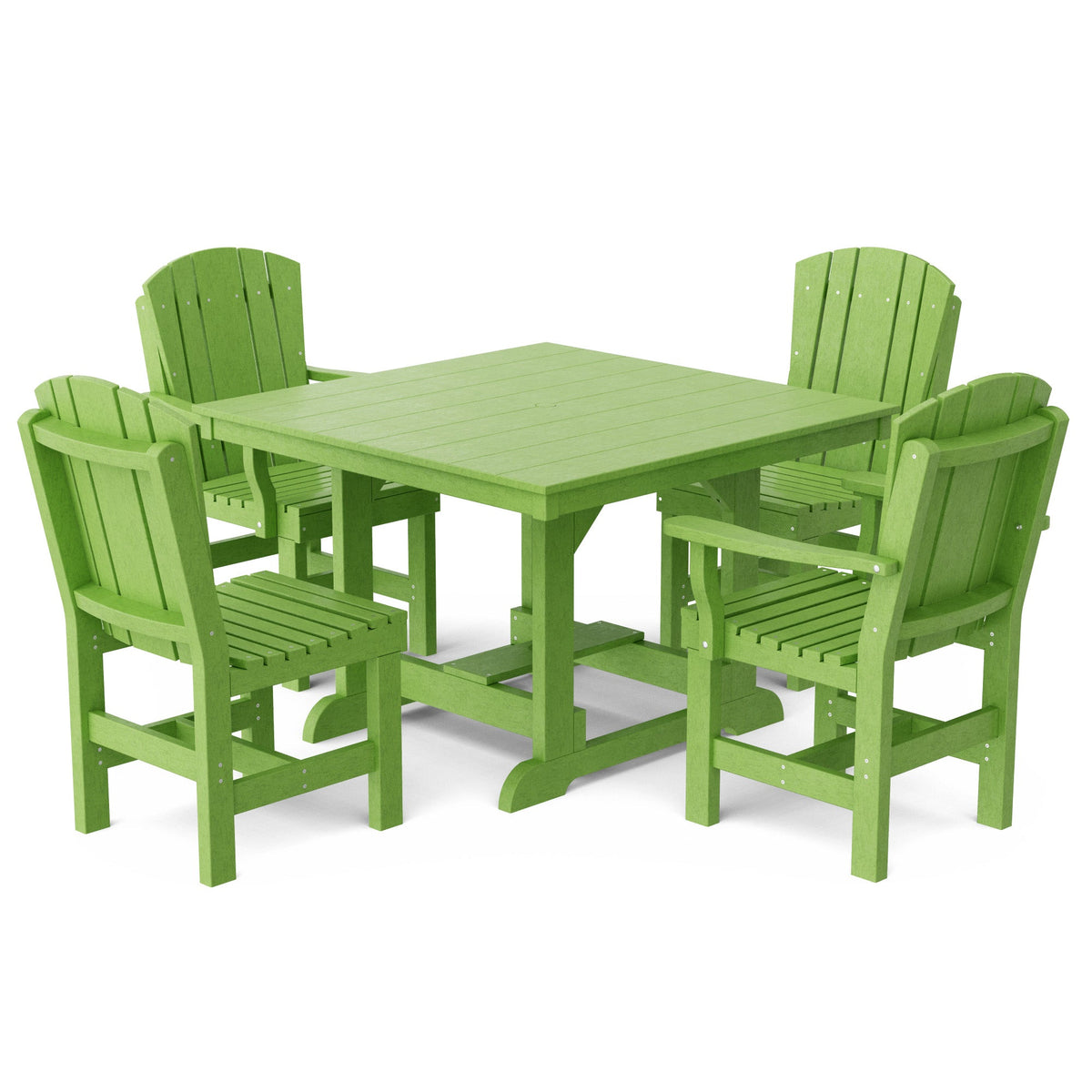 Heritage 5-Piece 44"x44" Dining Set Dining Set