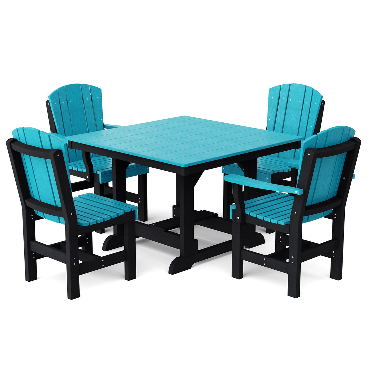 Heritage 5-Piece 44"x44" Dining Set Dining Set