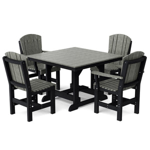 Heritage 5-Piece 44"x44" Dining Set Dining Set