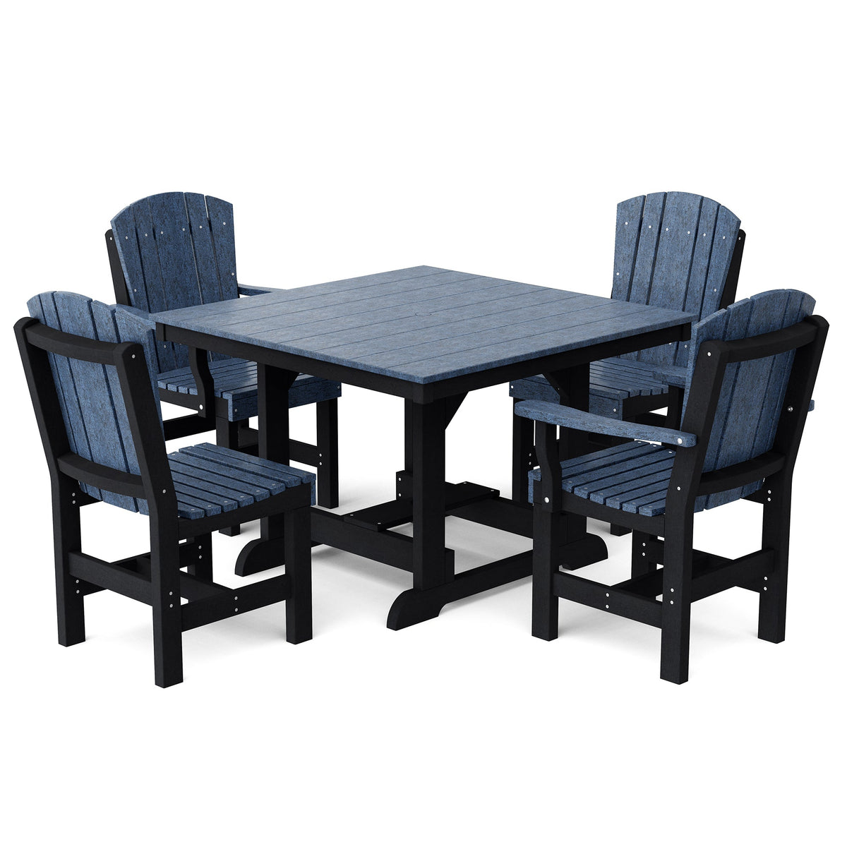 Heritage 5-Piece 44"x44" Dining Set Dining Set