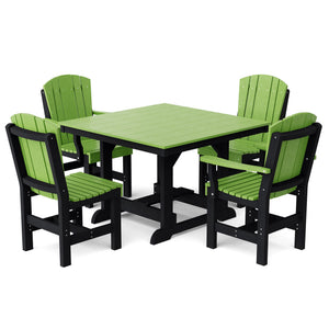 Heritage 5-Piece 44"x44" Dining Set Dining Set