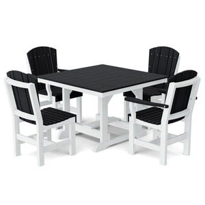Heritage 5-Piece 44"x44" Dining Set Dining Set