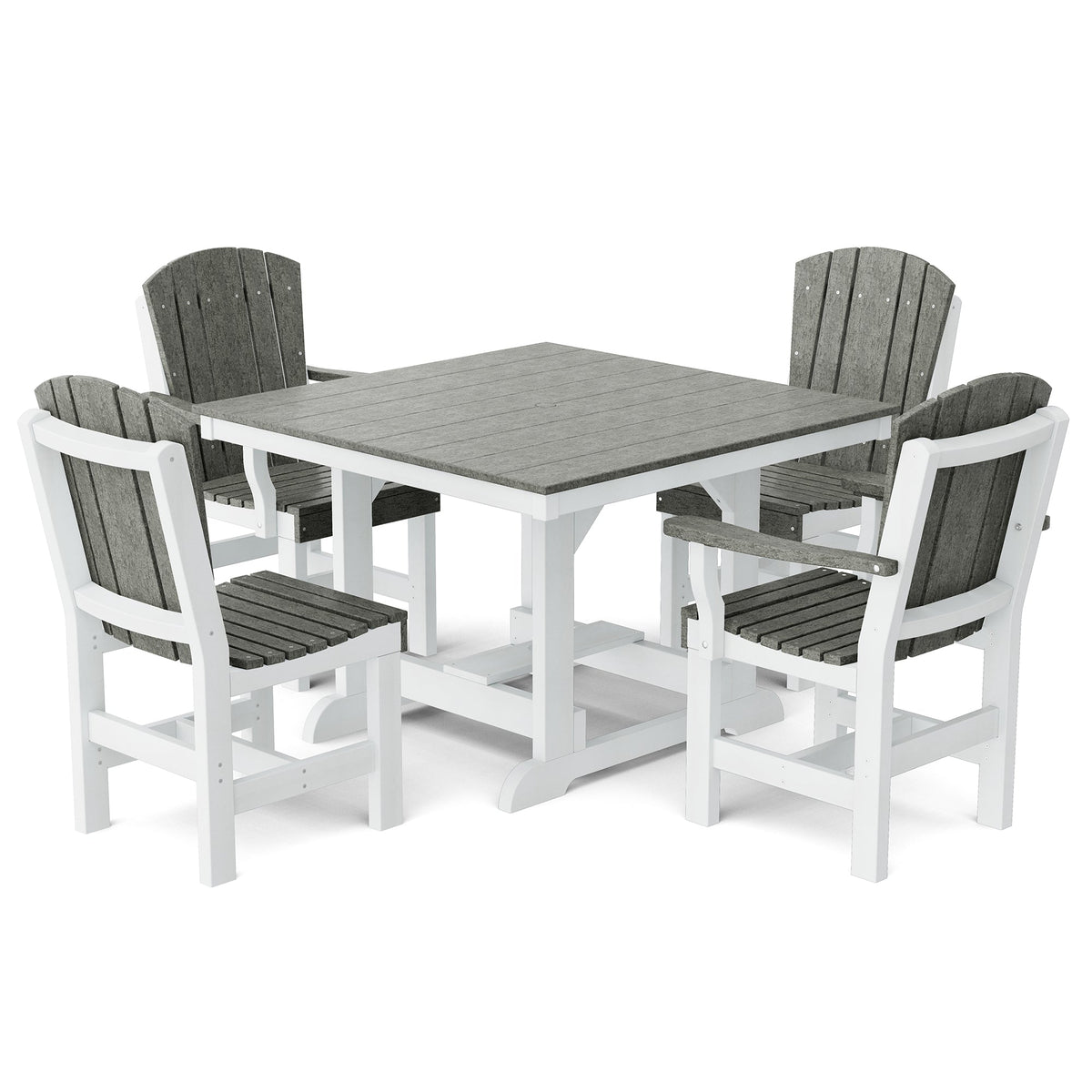 Heritage 5-Piece 44"x44" Dining Set Dining Set