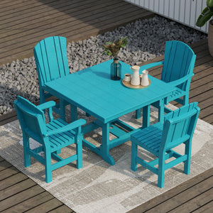 Heritage 5-Piece 44"x44" Dining Set Dining Set
