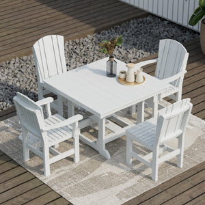 Heritage 5-Piece 44"x44" Dining Set Dining Set