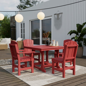 Heritage 5-Piece 44"x44" Dining Set Dining Set