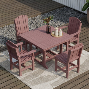 Heritage 5-Piece 44"x44" Dining Set Dining Set