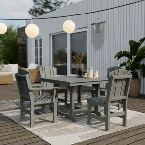 Heritage 5-Piece 44"x44" Dining Set Dining Set