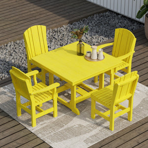 Heritage 5-Piece 44"x44" Dining Set Dining Set