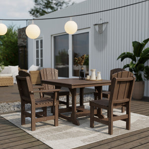 Heritage 5-Piece 44"x44" Dining Set Dining Set