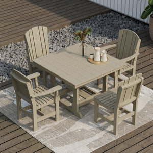 Heritage 5-Piece 44"x44" Dining Set Dining Set