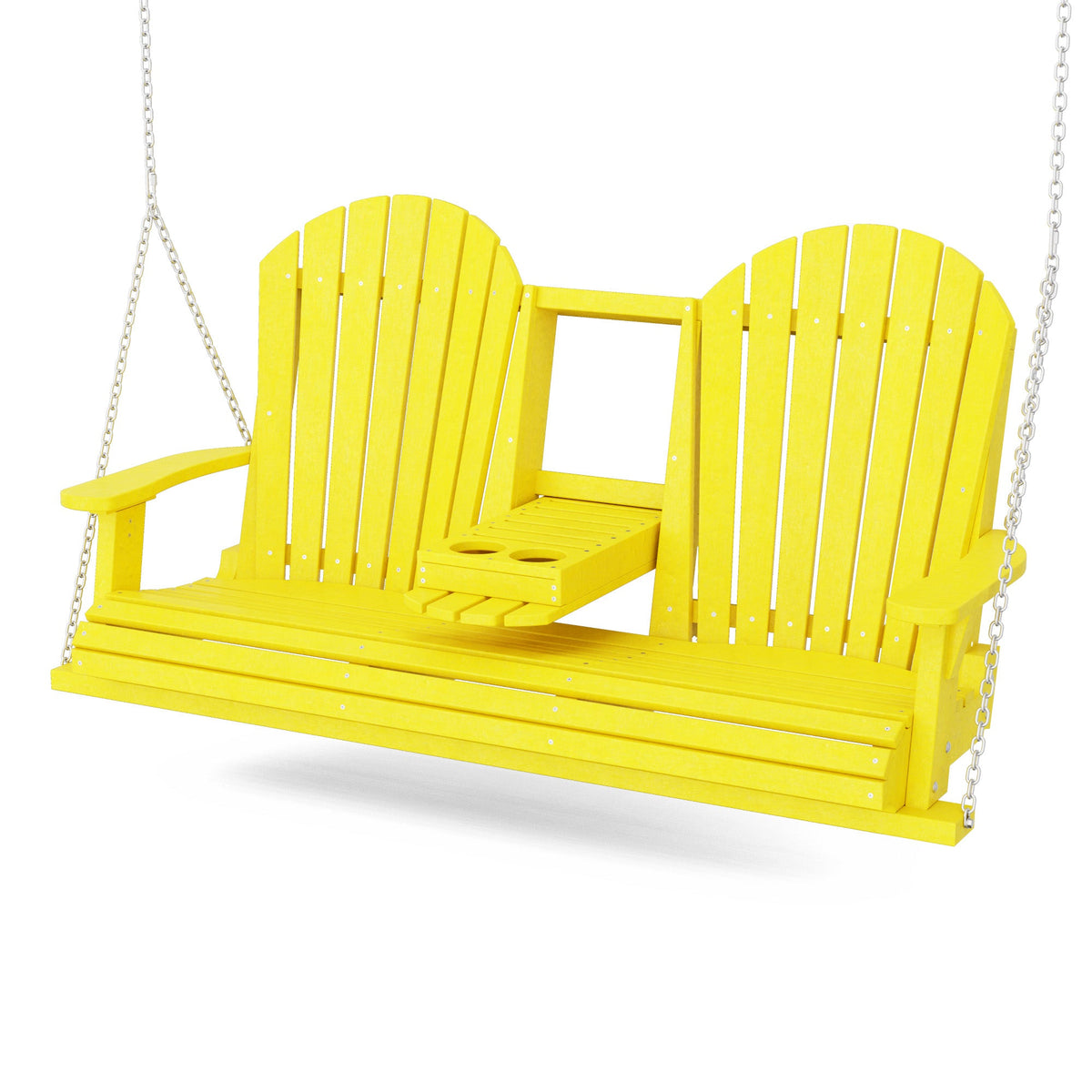 Heritage 5' Swing With Console Porch Swing