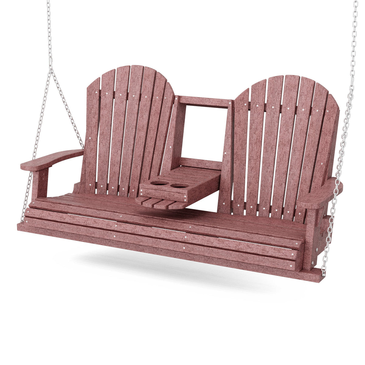Heritage 5' Swing With Console Porch Swing